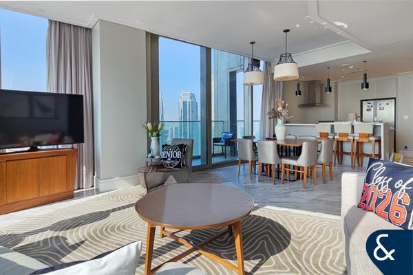 Sky collection/ Burj view/ Luxury living.