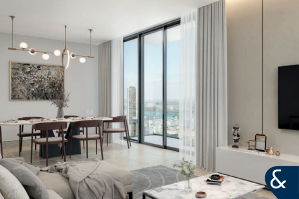 1 BR+Study | 1145 Sq Ft | Full Golf View