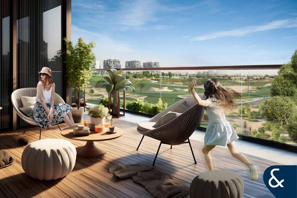 Below OP | Golf Course View | 1 Bed + Study