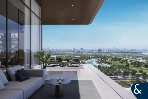 Lagoon View 2BR | High Floor | Meydan Living