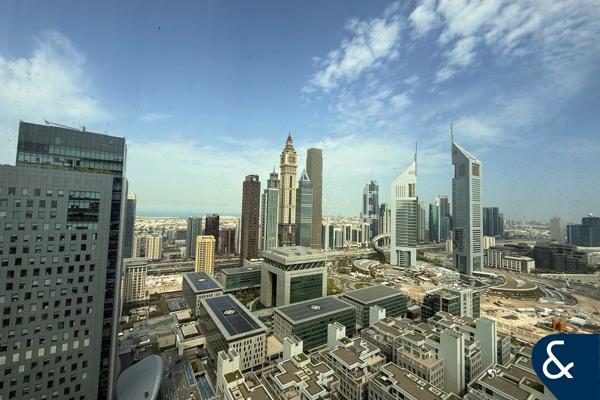 Furnished | Upgrade | High floor | Difc view