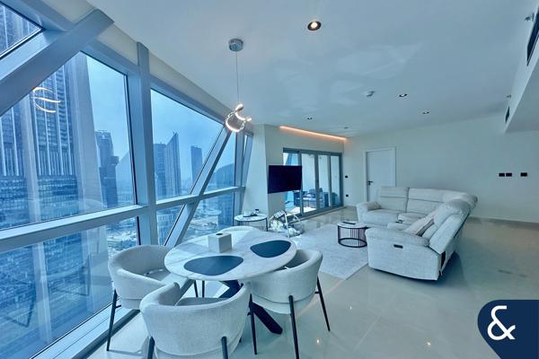 Two Bed | Upgraded | Furnished | High Floor