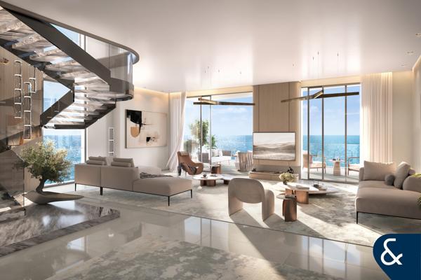 4BR Penthouse | Panoramic Sea and City Views