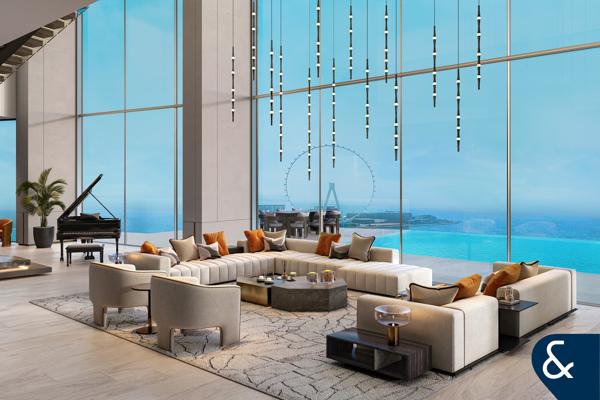 Sky Duplex Villa | Private Pool | Palm & Sea