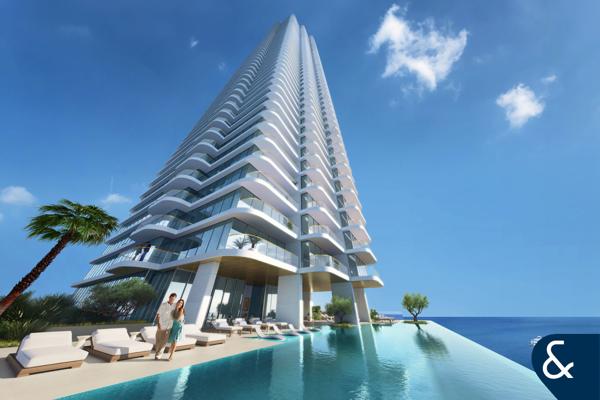 Burj Khalifa View | High Floor | Sea-Front