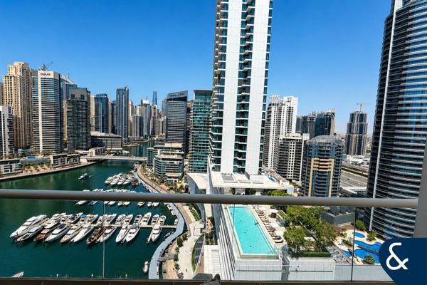 High Floor | Upgraded | Full Marina Views