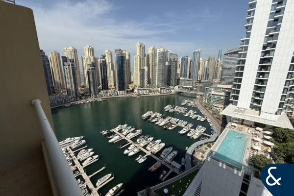 High Floor | Upgraded | Full Marina Views