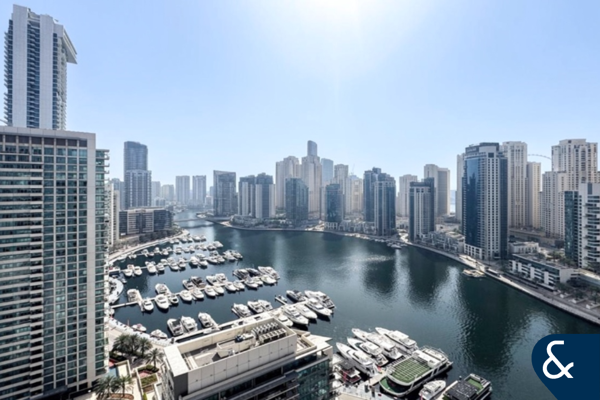 3 Bedroom + Study + Maids | Full Marina view