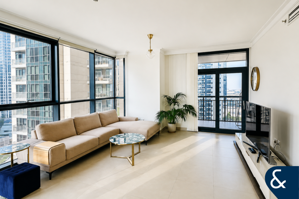 Burj Khalifa View | 2 Bed | Notice served