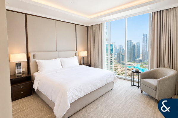 Luxury 2 Bed | Full View | High Floor
