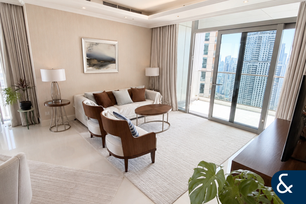 Luxury 2 Bed | Full View | High Floor