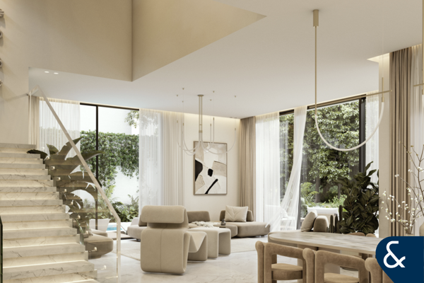 Direct Lagoon Access | 5 Bed + Maids | 40/60