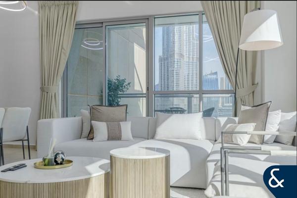 Furnished | Burj & Fountain Views | Available