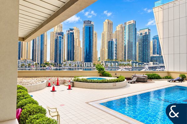 Spacious Layout | Vacant | Marina Views