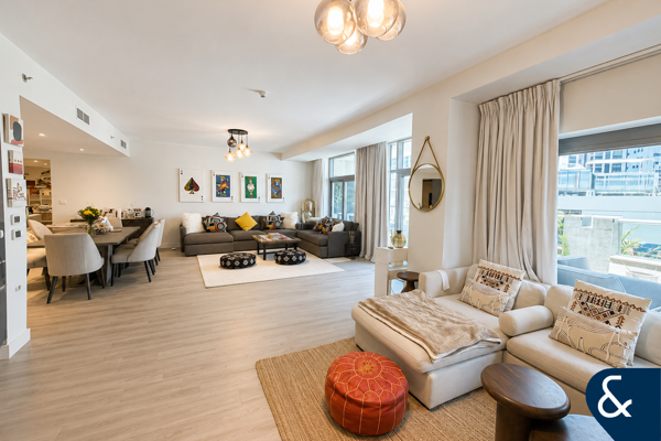 Exclusive | Rare 3 Bed + Maids | Marina Views