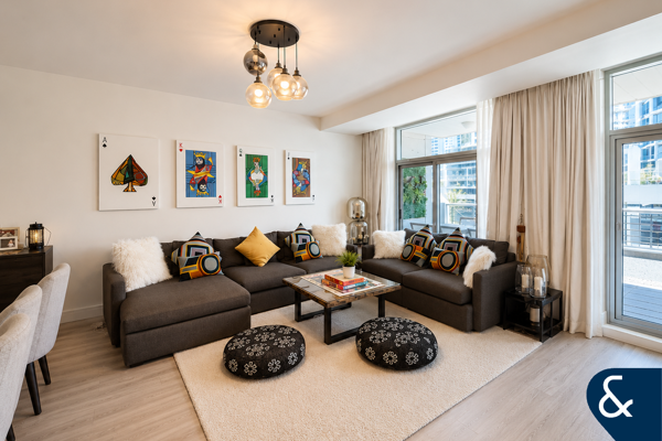Exclusive | Rare 3 Bed + Maids | Marina Views
