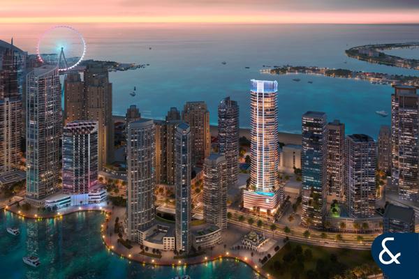 High Floor 02 Series 1BR | Sea & Palm View