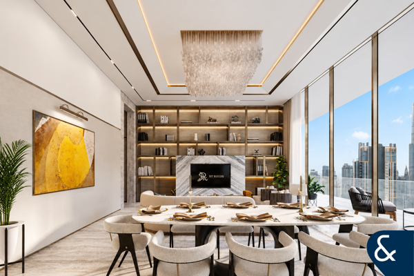 Burj Khalifa View | 2 Bed + Maid | Balconies
