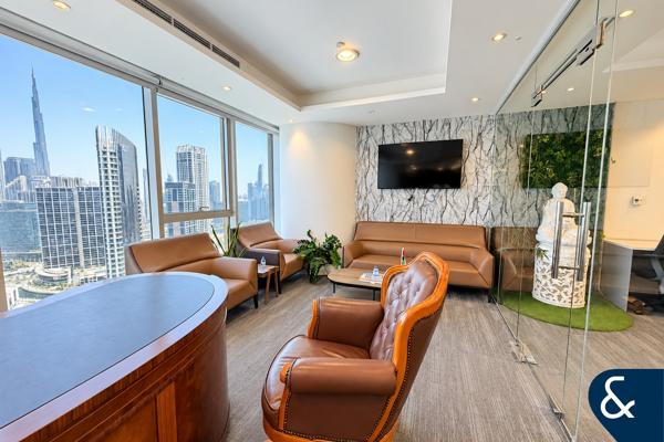 Combined Office  |  Burj & Canal Views